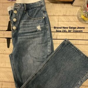 Saige Denim Jeans - Size 2XL